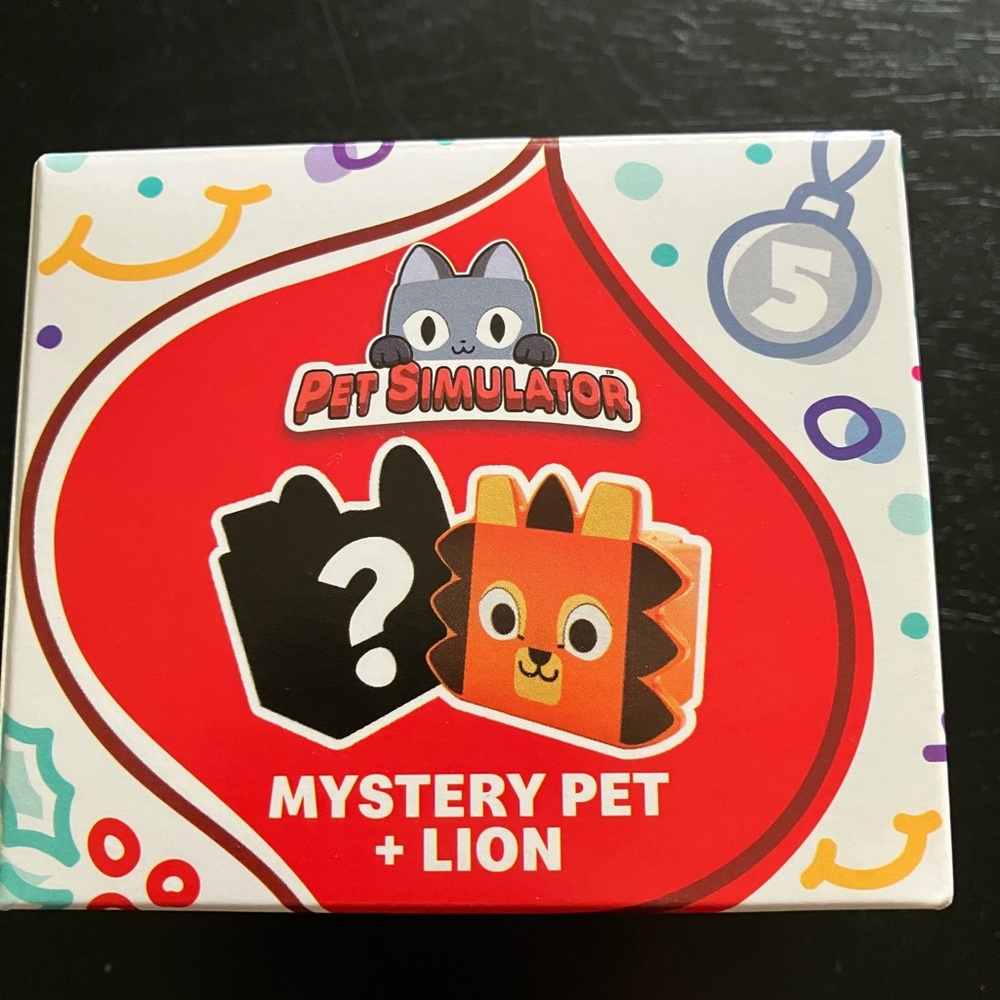 McDonald's Pet Simulator Mystery Pet + Lion Toy